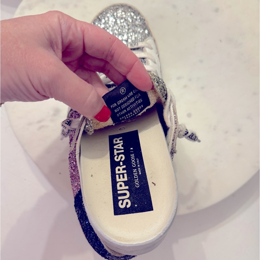 COPY - *Authentic*Purple Glitter Golden Goose - Picture 5 of 7